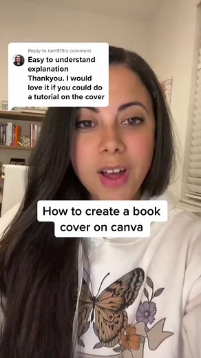 How to create a book cover on Canva📚✨ #amazonkdp #amazonkdptutorial #amazonkdpforbeginners #amazonkdppaperback #canvahacks #canvahacksforyou