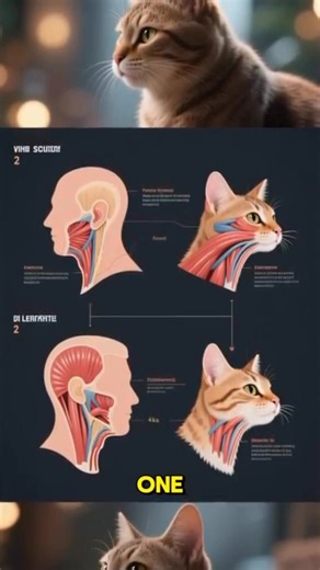 Cats aren’t just adorable — they’re built like sound-detecting machines 🐱🔊 Each cat ear contains 32 separate muscles, allowing it to rotate independently and track sounds with extreme precision. While humans turn their heads to listen, cats can swivel each ear up to 180° on its own, locking onto the faintest noise in seconds. That’s why a cat can hear a tiny movement across the room… even while pretending to sleep 😼 Those ear twitches? That’s high-level audio tracking in action. ⸻ #CatIntelli