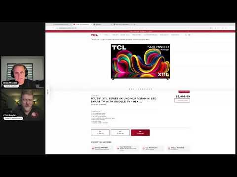 Sony and TCL Announce Joint Venture for TVs: What Does This Mean? eCoustics Live Stream