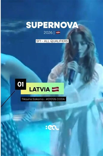 Supernova 2026 🇱🇻 | Semifinal 1 - All Qualifiers #esc #2026 #nf #latvia #escfan
