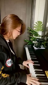 88K views · 3.7K reactions | Demon Slayer Rengoku Theme 9th Form (Piano Cover) Set your heart ablaze ❤️‍ #demonslayer #kimetsunoyaiba #cover #piano #version #rengoku #kny #fyp #foryou | Carmina Topacio | Facebook