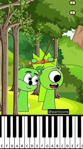 POV Mike Wazowski gets trolled by Gummy Bear & OWAKCX, falls in the water Incredibox Sprunki