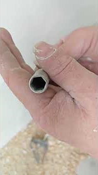Installing door stops with iron expansion, plastic not durable. #Wooden door installation