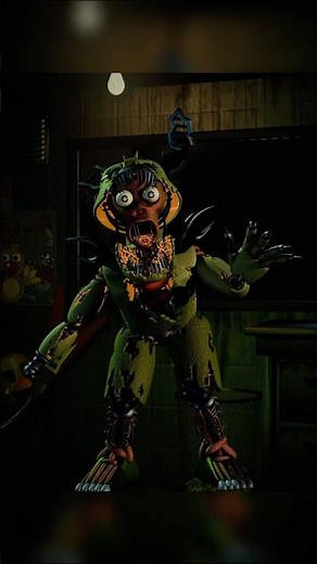 Springtrap + Grimm Foxy! #fnaf #fusion #blender