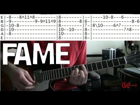David Bowie Fame Guitar Tab | Guitar Chords | Guitar Lesson