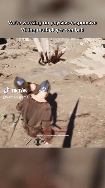 Physics-Responsive Viking Multiplayer Combat Development