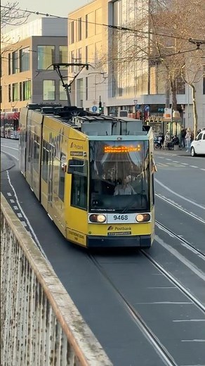 Straßenbahn Bonn Tram 9468 „Postbank“ Siemens/Düwag R1.1 #tramspotting