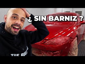 I painted a car in single-coat red… and the shine blew me away (no clear coat)