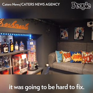 45K views · 317 reactions | This man transformed a secret cellar into an amazing cinema room.  | People | Facebook