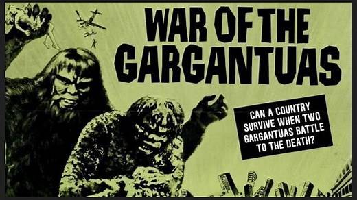 The War Of The Gargantuas 1966 eng