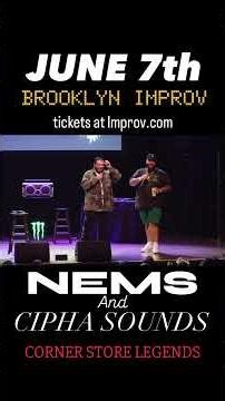 NEMS AND CIPHA SOUNDS COMEDY SET AT GRAMMERCY THEATER