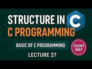Structure in C Language | How to create Structure | Basic of C Programming ‪@MasteringComputerSkills‬