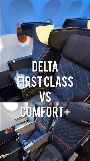 Airline Meal Comparison: Delta First Class vs. Comfort+ Are Upgrades Worth It? 🍽️✈️ #DeltaAirlines