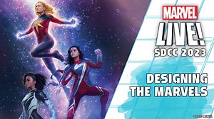 4.8K views · 603 reactions | #MarvelSDCC turned cosmic as Andy Park, Director of Visual Development Marvel Studios, graced the stage to discuss designing Marvel Studios' #TheMarvels! | Marvel | Facebook
