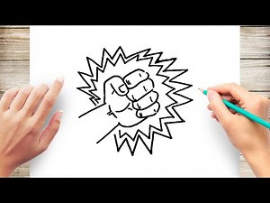 How to Draw a Fist Easy Step by Step
