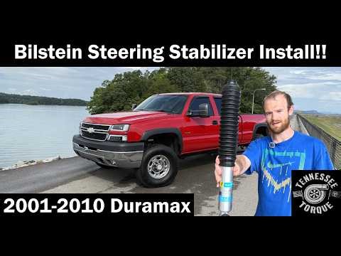 Bilstein 5100 Steering Stabilizer Install for 2000-2010 Chevrolet/GMC 2500 and 3500