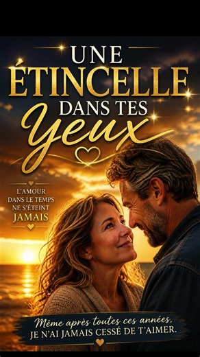 Cette étincelle dans tes yeux