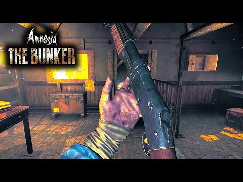 Amnesia: The Bunker - All Weapons Showcase & Healing Animations (4K)