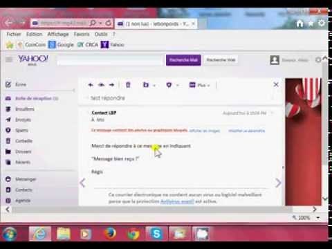 Comment répondre à un mail