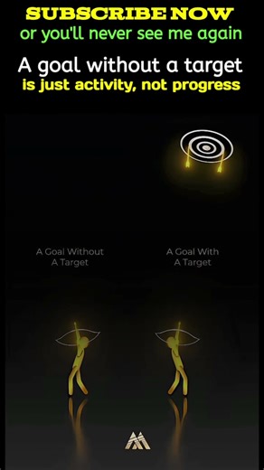 A Goal Without a Target Is Just Activity, Not Progress 🎯❌ #shorts​ #goals​ #motivation​ #mindset​