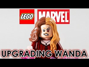 Giving LEGO Scarlet Witch The Accuracy She Deserves | Upgrading/Fixing The Figures