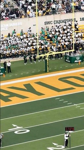 Baylor University Band plays “Word Up” at Bears Football Game - November 29, 2025