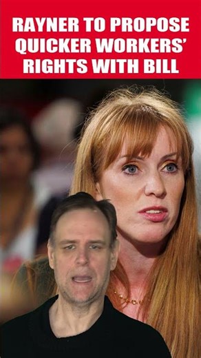 Rayner to Propose Making New Workers' Rights Quicker #shorts