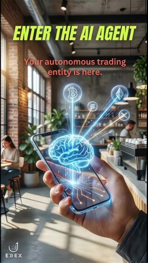 Step into the future of trading. 🚀 Your AI agent is ready to analyze, respond, and execute — all autonomously. Welcome to smarter, faster, next-gen trading. ⚡️ #ExDex #AIAgent #AutoTrade #AITrading #CryptoAI