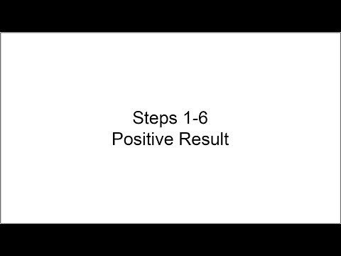 HIV Testing in Nonclinical Settings: Steps 1-6 – Positive Result