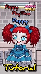 Tutorial de cómo crear a poppy en Avatar World🩵#avatarworld #poppyplaytime #shorts #viralshorts🩵