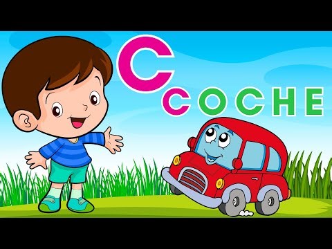 Aprende el abecedario en español con palabras y ejemplos | Letras para niños Live🔴