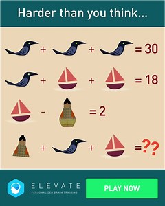 5K reactions · 899 shares | Play a quick brain teaser. Can you score 100%? | Elevate - Brain Training | Facebook