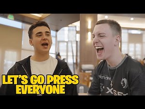 Lacy Reunites With Clix And Starts Pressing Everyone At Fortnite Pro AM