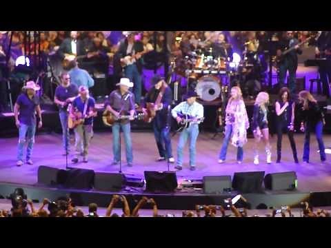 George Strait "All My Ex's Live in Texas" final concert - Arlington, Texas