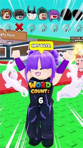 WORD COUNTER IN STEAL A BRAINROT! 😱🔢 #shorts