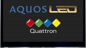 Sharp Aquos Quattron LE820 : LED Edge, 100 Hz, quatre sous-pixels RVBJ