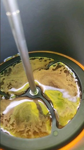 French press coffee while camping...