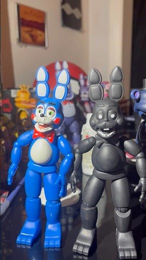 Turning FNaF Jazzwares Toy Bonnie into Shadow Bonnie! | FNaF Jazzwares Action Figure Custom Funko