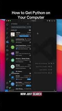 How to Install PYTHON, VS CODE, and JUPYTER (Beginner Guide)
