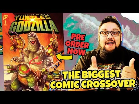 TEENAGE MUTANT NINJA TURTLES X GODZILLA #1 | FIRST LOOK & IMPRESSIONS | IDW COMICS