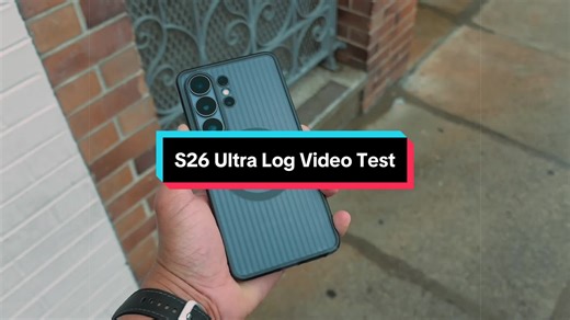 Galaxy S26 Ultra Log Video Test #s26ultra #milesabovetech #galaxy #android