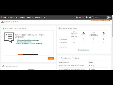 BMC Discovery 20.08 - Tour of BMC Discovery 20.08 UI