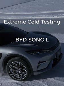 Conquer the extreme cold with the BYD SONG L! Tested tough for unbeatable reliability. ❄️ #BYD #BuildYourDreams | BYD Global