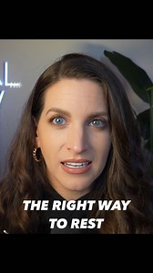 19K views · 2.6K reactions | THE RIGHT WAY TO REST! Sabbath rest...