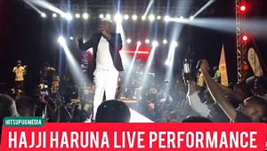 Hajjii Haruna mubiiru Live performance at Champion Gudo's Concert. | Hitsup Ug media