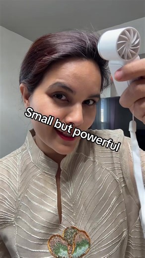 OFFICIAL GAIATOP Super Mini Handheld Fan, Small Purse Fan for Women, Pocket Fan, Makeup Fan, High-Speed Turbo, 6-Gear Adjustable with LED Display, USB Rechargeable, Portable Fan for Travel, Outdoor, #minifan #highspeed #makeupfan #portablefa #summerfan