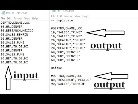 How to load unique records to one target and duplicate records to another target in Informatica
