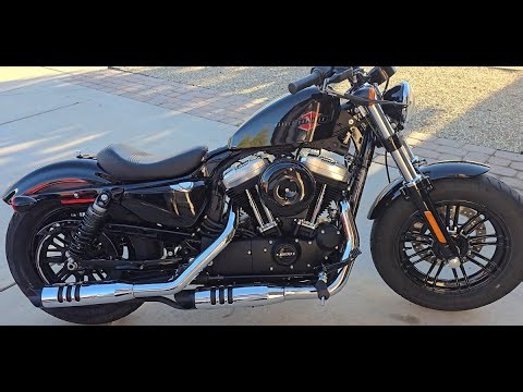 Cleaning my 2019 Harley-Davidson Sportster Forty-Eight. Part 1