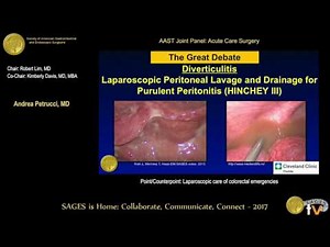 Laparoscopic care of colorectal emergencies