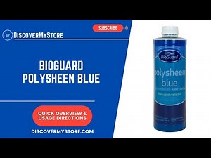 BioGuard Polysheen Blue Clarifier